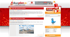 Desktop Screenshot of bonplan.tv